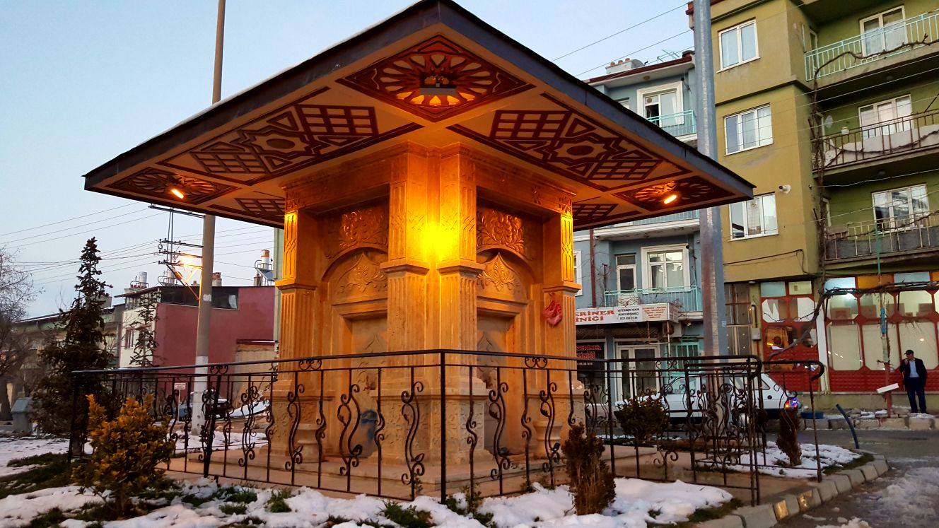 Şadırvan yapımı - Latif Mimari taş işçiliği çalışmaları